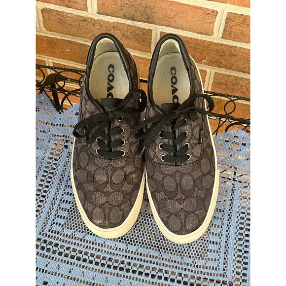 Coach Citysole Skate Sneaker Traditional Lace Closure C2705 Khaki - Picture 1 of 8